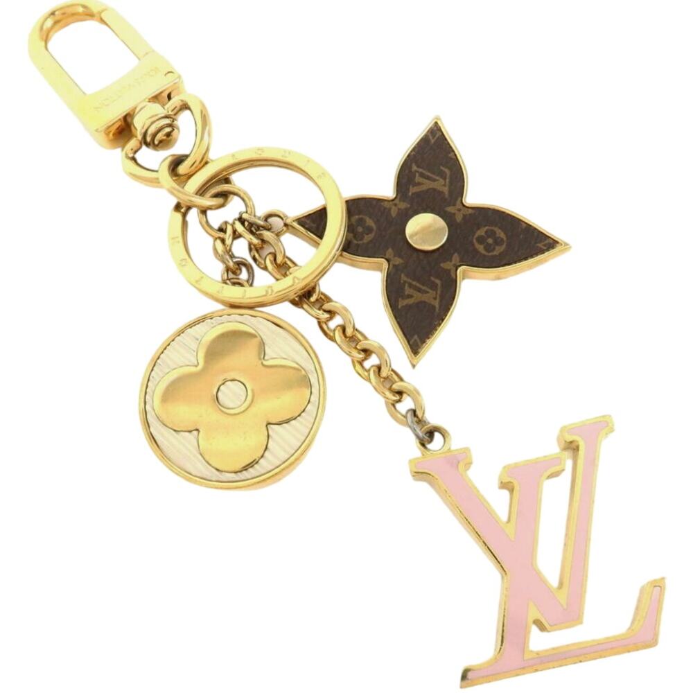 💎✨BEAUTIFUL✨💎Authentic Louis Vuitton Porte Cles Spring Street Bag Charm Gold